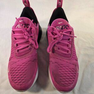 Nike Air 27C Hot Pink Sneakers Youth Size 5Y Outdoors Running Summer Spring